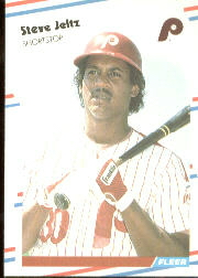 1988 Fleer Baseball Cards      308     Steve Jeltz
